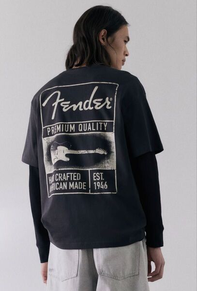 新品 未使用 未開封 H&M fender Tシャツ L