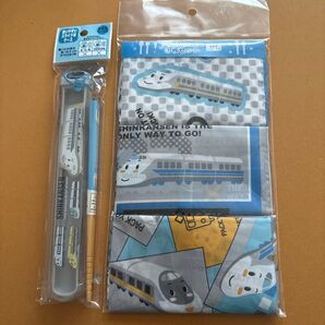 サンリオ シンカンセン ランチクロス3枚セット 箸&ケースセット 未使用
