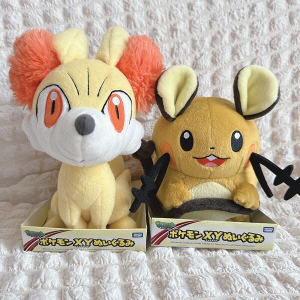ポケモンXYぬいぐるみ タカラトミー フォッコ デデンネ