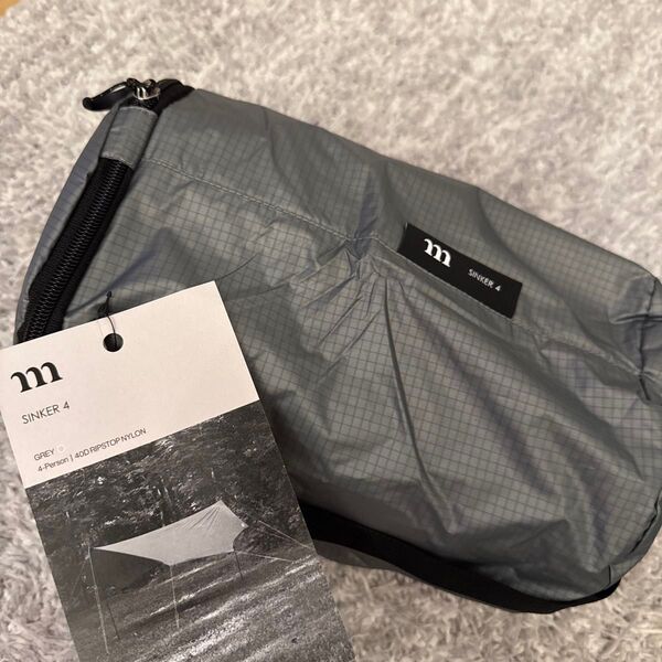 muraco SINKER4 ムラコ シンカー 4 グレー タープ シェード 新品未使用品