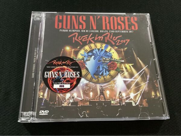 GUNS N’ ROSES / RIO 2017 (2DVDプレス)