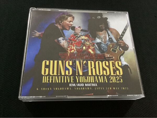 GUNS ‘N’ ROSES / DEFINITIVE YOKOHAMA 2025 (IEM / AUD MATRIX)