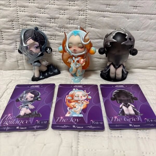 POPMART SKULLPANDA フィギュア 3個セット スカルパンダ