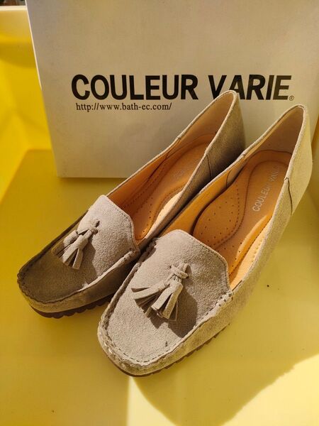 COULEUR VARIE★パンプス★23cm★EEE★屋内で片脚の試着のみ★