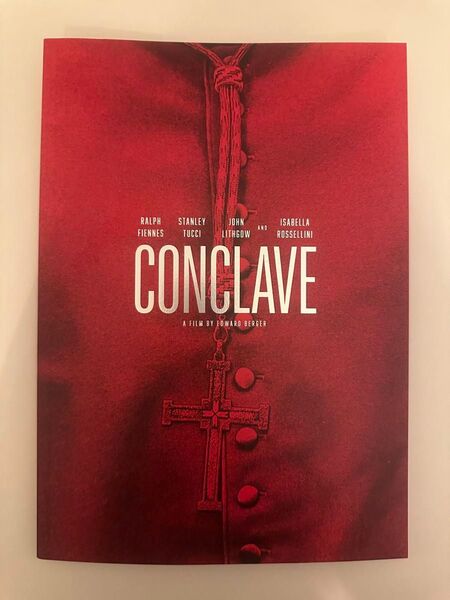 即日発送 教皇選挙 パンフレット 新品未読品 コンクラーベ CONCLAVE 映画