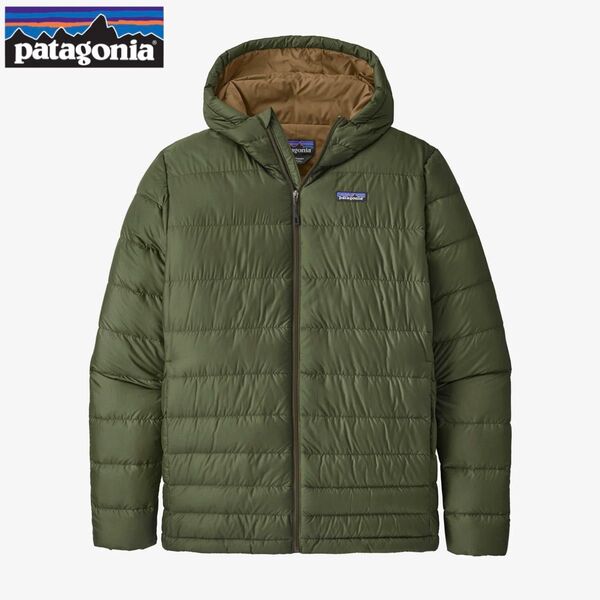 パタゴニア M’s Hi-Loft Down Hoody 600フィル メンズ ハイロフト ダウン フーディ L カーキ 即納