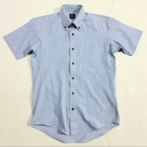 美品 Mサイズ BRICK HOUSE 半袖シャツ ブルー ブリックハウス
