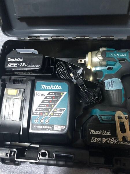 マキタ 18vインパクトレンチ TW281DRGX、中古美品