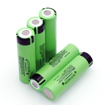 18650　リチウムイオン電池　生セル　3.7V 3400mAh 65mm(長さ)　NCR18650B(FH)フラットヘッドタイプ　高容量タイプ　5本セット　即納a_画像1