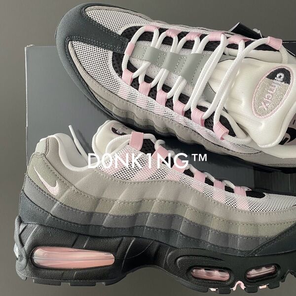 メンズ 27.5 NIKE AIR MAX エアマックス 95 OG ビッグバブル PINK FOAM ピンクフォーム 2025