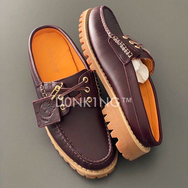 Timberland ティンバーランド 限定 スリーアイ モカシン 3EYE CLASSIC LUG MULE ミュール 27cm