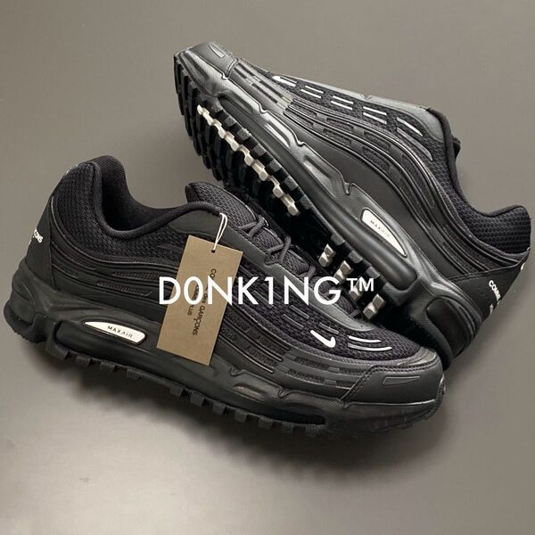 カニエウエスト着 ブラック COMME des GARCONS コムデギャルソンオムプリュス Nike Air Max TL2.5