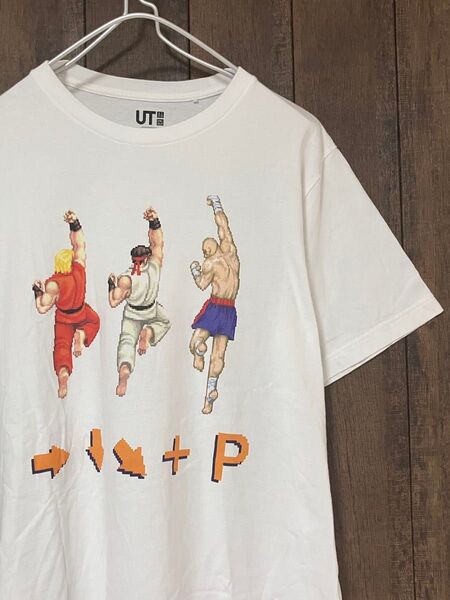 ユニクロ UNIQLO UT ストリートファイター2 Tシャツ 昇龍拳 L