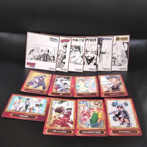 ジャンプフェア ミニ色紙 6点セット キャラクターカード 8点セット