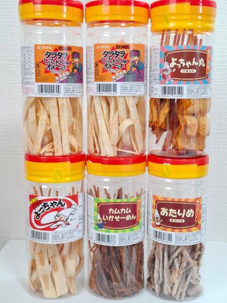よっちゃんイカ ポット ●6本セット● するめ おつまみ 珍味 おやつ