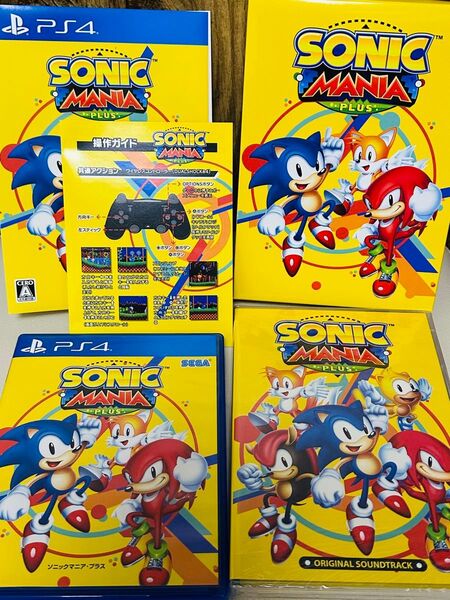 【PS4】ソニックマニアプラス 特典未開封付き 限定版 プレイステーション4
