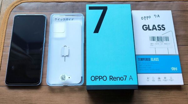 OPPO RENO 7A ドリームブルー 128GB SIMフリー 本体 美品