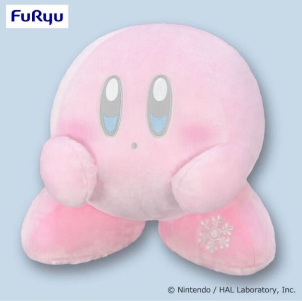 【新品未使用】 星のカービィ ほわほわ雪のBIGぬいぐるみ