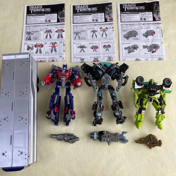 オートボット3点セット トランスフォーマー ダークサイドムーン 劇場版3作目 タカラトミー