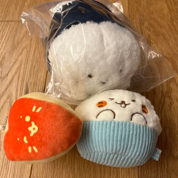 しろたん お弁当くじ 俵おにぎり うさぎリンゴ ポテトサラダ ぬいぐるみ