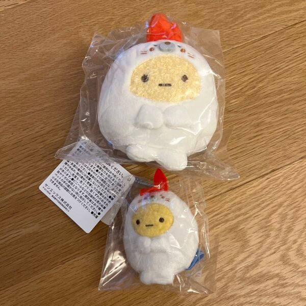 すみっコぐらし 水族館限定 えびふらいのしっぽ ぬいぐるみ ぶらさげ あつめて アザラシ