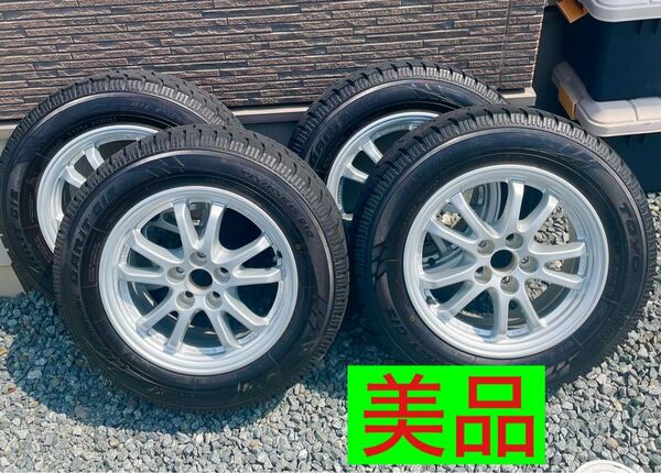 美品2022年製 国産スタッドレス 195/65R15 トヨタ純正 50プリウス 在庫要確認商品 離島、沖縄の方は対応不可