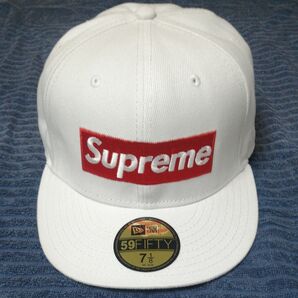 キャップ Supreme ホワイト 56,8㎝