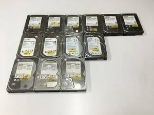 A16340)3.5インチ SATA 2000GB(2TB) HDD 現状品 中古動作品13台セット