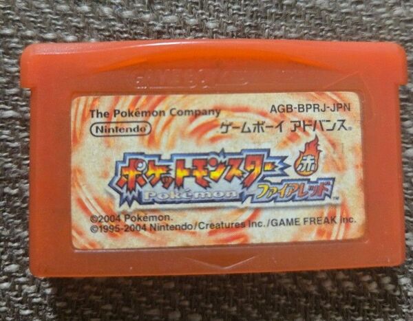 ゲームボーイアドバンス ポケットモンスター ファイアレッド