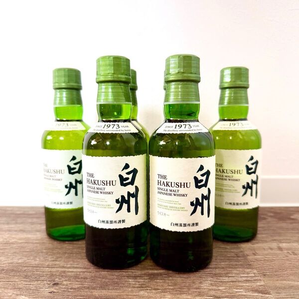 サントリーシングルモルトウイスキー白州 ミニボトル180ml×6本セット