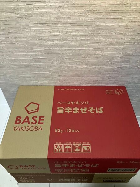 BASE ベース 全粒粉 旨辛まぜそば 12個セット