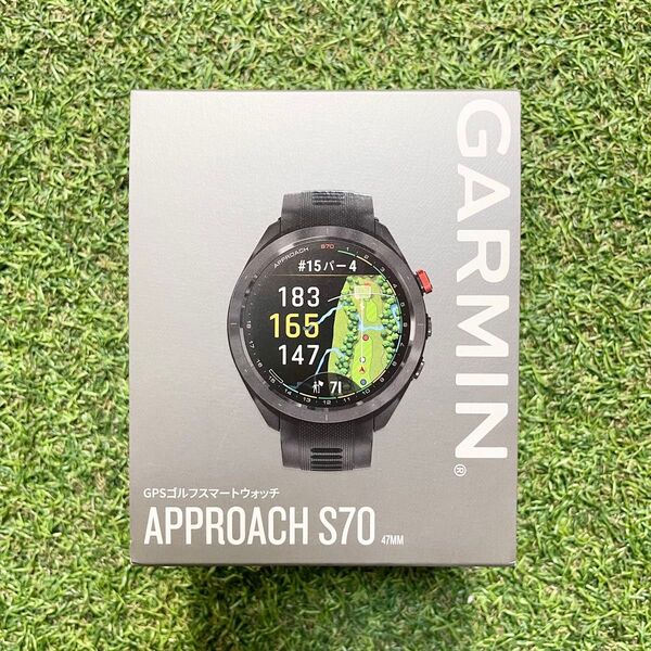 【美品】Garmin Approach S70 GPS ゴルフウォッチ 47mm