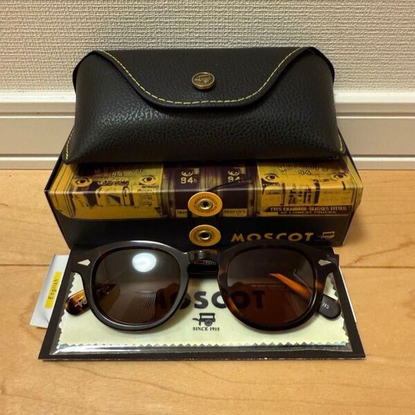MOSCOT LEMTOSH モスコット レムトッシュ サングラス 46サイズ べっ甲柄