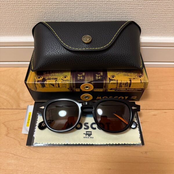 MOSCOT LEMTOSH モスコット レムトッシュ サングラス 49サイズ ブラウンレンズ