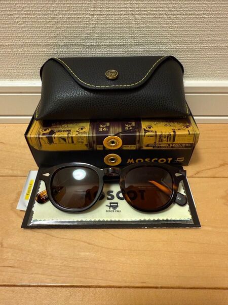 MOSCOT LEMTOSH モスコット レムトッシュ サングラス 49サイズ べっ甲柄 ブラウンレンズ