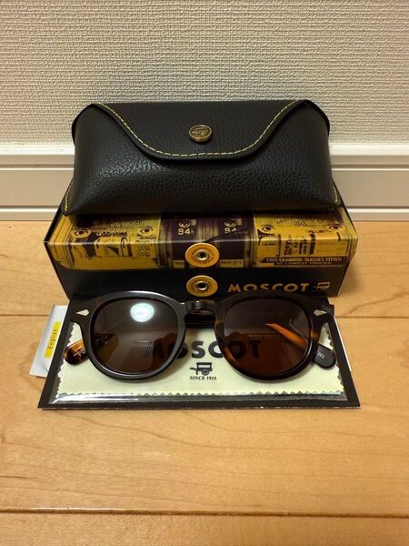 MOSCOT LEMTOSH モスコット レムトッシュ サングラス 49サイズ べっ甲柄 ブラウンレンズ