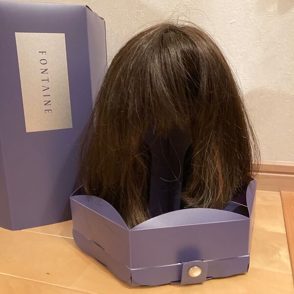 美品☆フォンテーヌ Fontaine VM58 F4 VALAN ウィッグ ダークブラウン