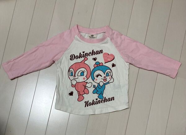 ベビー服 アンパンマン ロンT ドキンちゃん コキンちゃん 長袖 Tシャツ やなせたかし
