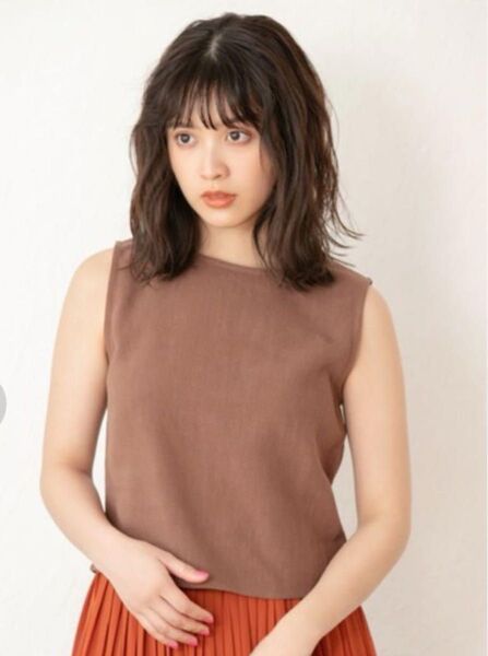 フィフス fifth タグ付き カットソー Tシャツ ノースリーブ シンプル