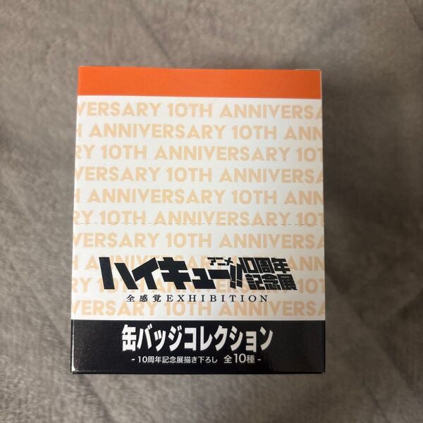 ハイキュー!! アニメ10周年記念展 缶バッジ コンプリートBOX