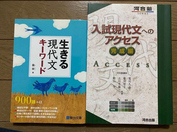 【現代文 共通テスト対策 2冊セット】生きる現代文キーワード駿台文庫/入試現代文へのアクセス 完成編河合出版(河合塾SERIES)