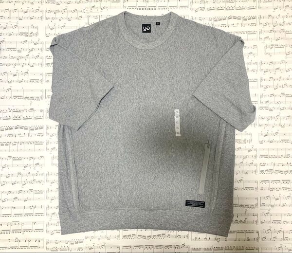 GU スウェT五分袖 undercover メンズ グレー XL