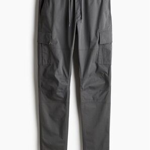 H&M スリムフィットカーゴパンツ メンズ ダークグレー M