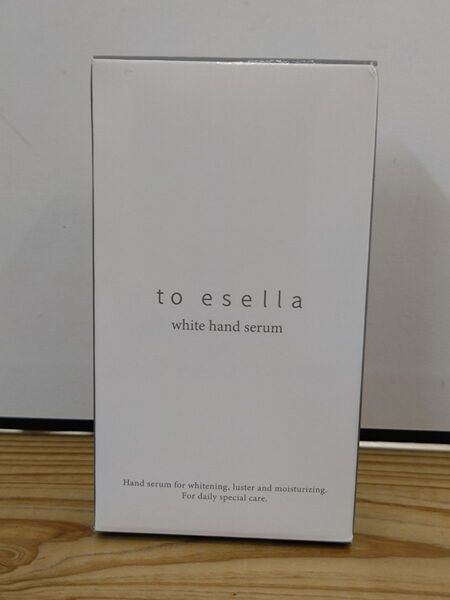 ホワイトハンドセラム to esella
