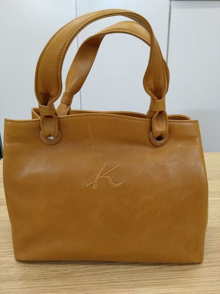 Kitamura ハンドバッグ キャメル