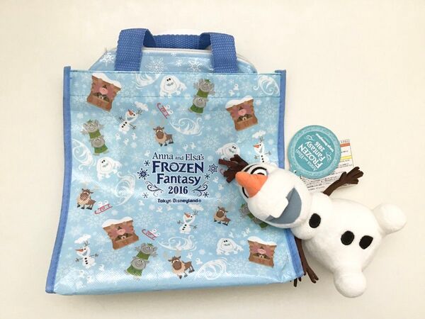 アナと雪の女王 オラフ ぬいぐるみバッジ 2016 FROZEN Fantasy 2016 アナと雪の女王 アナ雪 ディズニー
