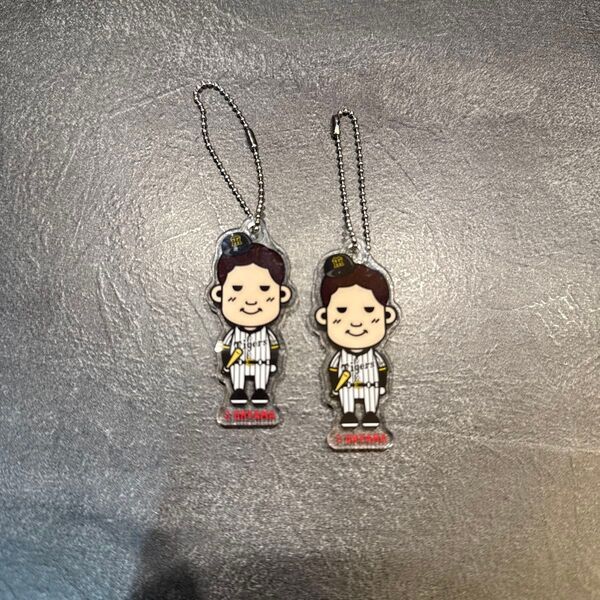 阪神タイガース 大山悠輔 アクリルキーホルダー