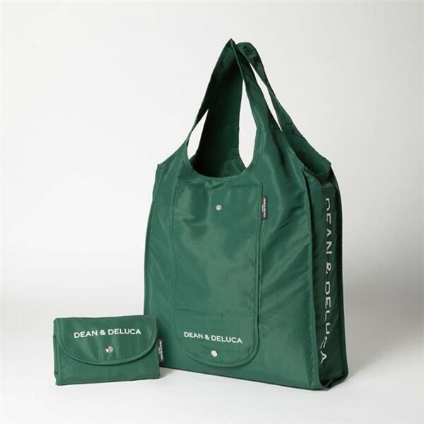 DEAN&DELUCA ショッピングバッグSOHOグリーン 東京限定 ディーンアンドデルーカ DEAN DELUCA