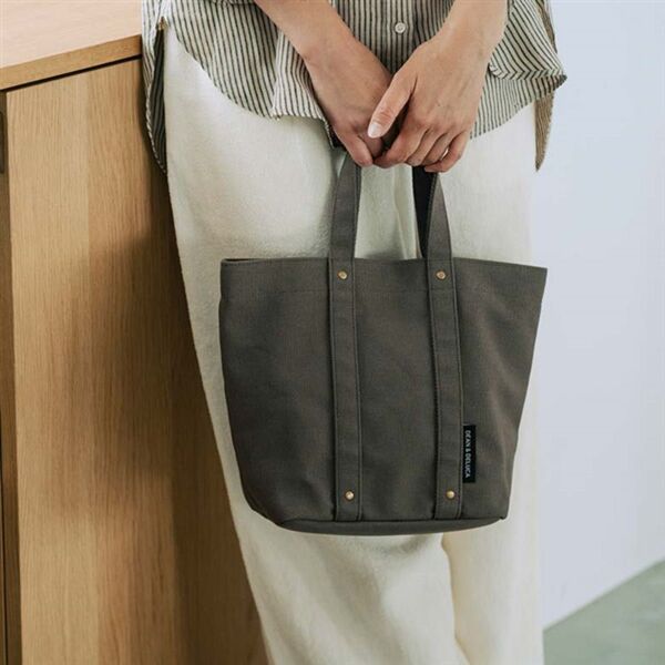 DEAN & DELUCA コットントートバッグ 新品カーキS サイズ