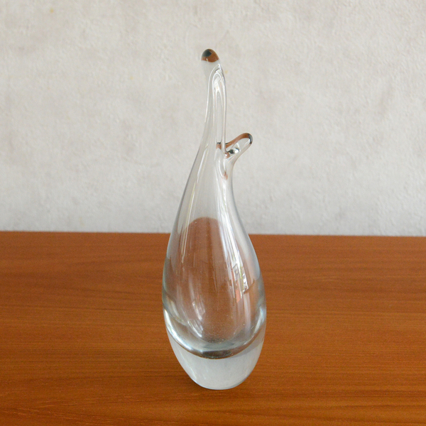 Holmegaard ホルムガード デンマークヴィンテージ Naebvase くちばしの花瓶 一輪挿し 花瓶 フラワーベース オブジェ 北欧雑貨 北欧デザイン